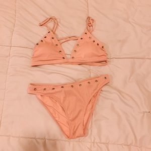 Pink Bikini with hardware